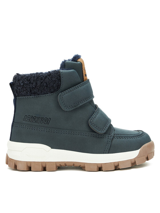 Action Boy Trzewiki AVO-TM9090-003(III)CH Granatowy