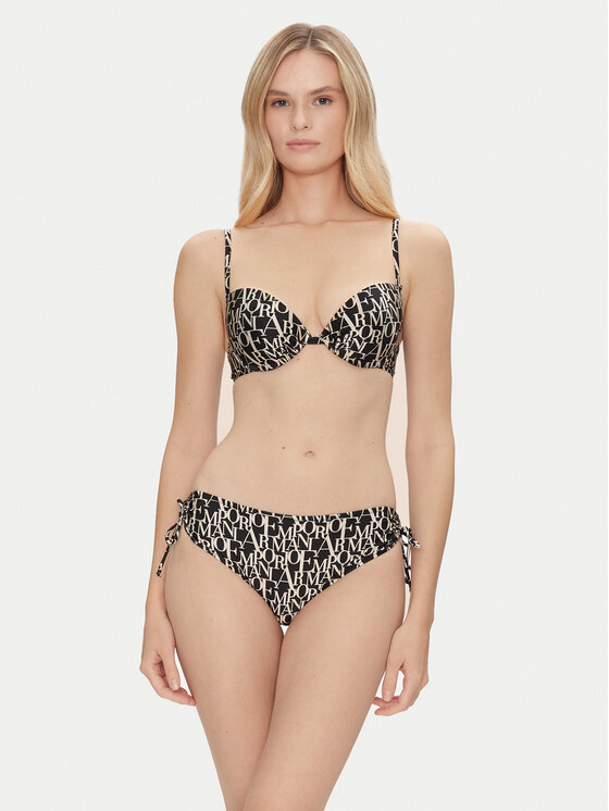 Emporio Armani Bikini EW000800 AF12190 FC125 Czarny