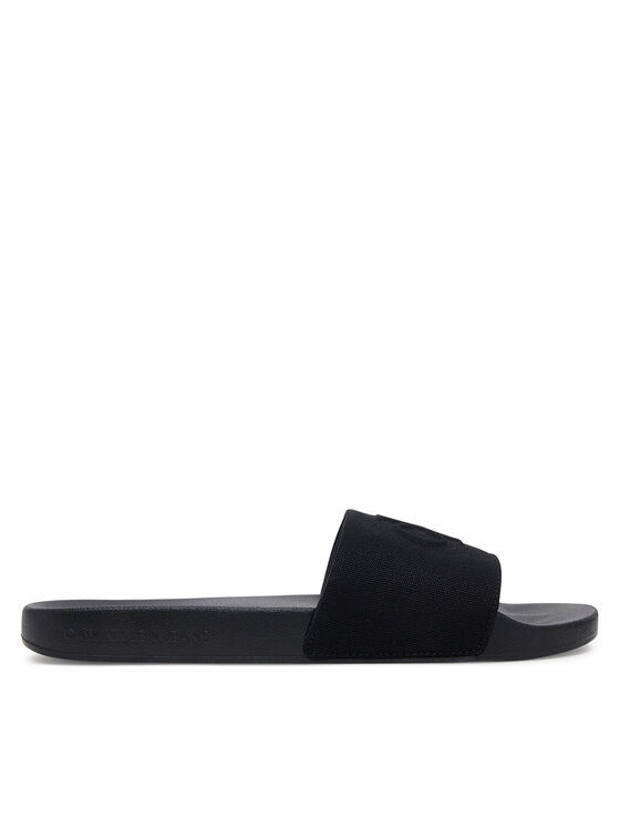 Calvin Klein Jeans Klapki Slide Hf Mono Cv YM0YM01282 Czarny