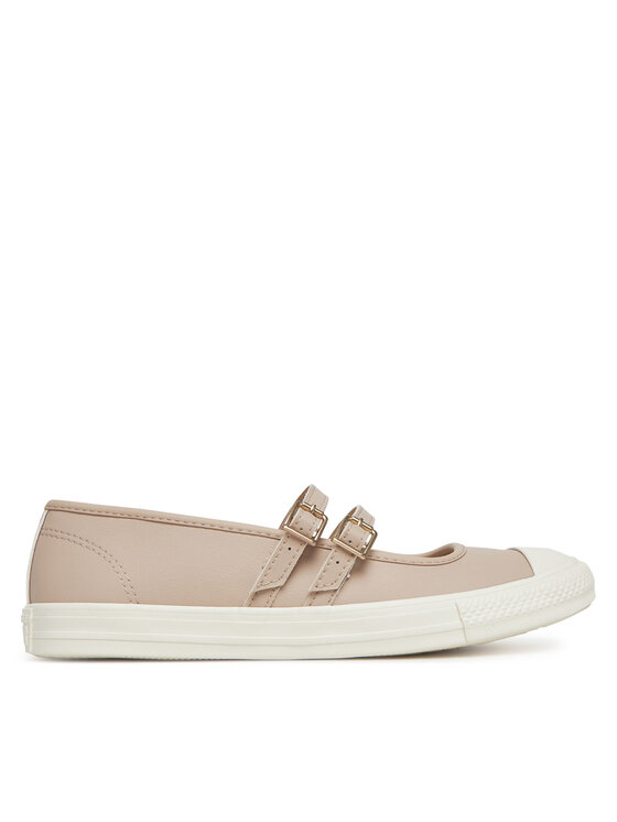 Converse Baleriny Chuck Taylor All Star Dainty Mary Jane A11491C Beżowy