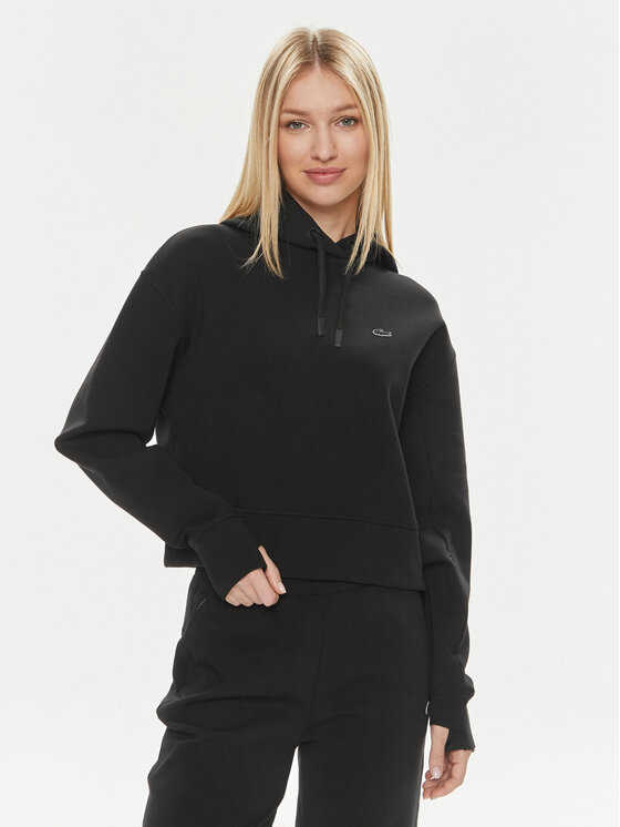Lacoste Bluza SF0281 Czarny Regular Fit
