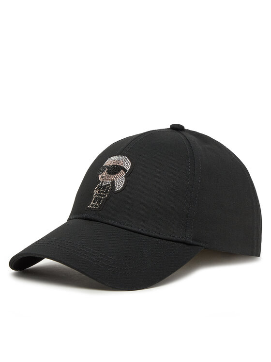 KARL LAGERFELD Czapka z daszkiem A2W33062 Czarny