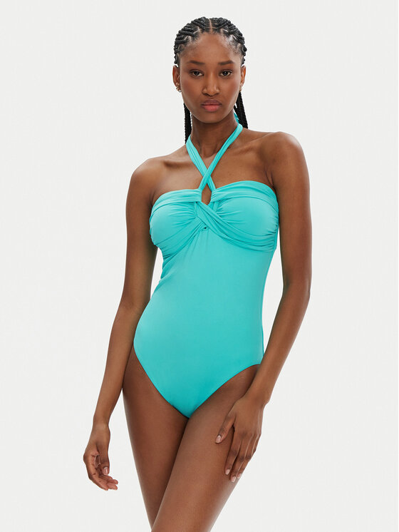 Seafolly Strój kąpielowy S. Collective 10271-942 Turkusowy