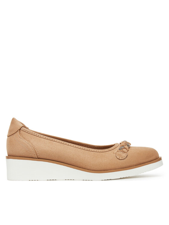 Clara Barson Baleriny WYL3395-7 Beżowy