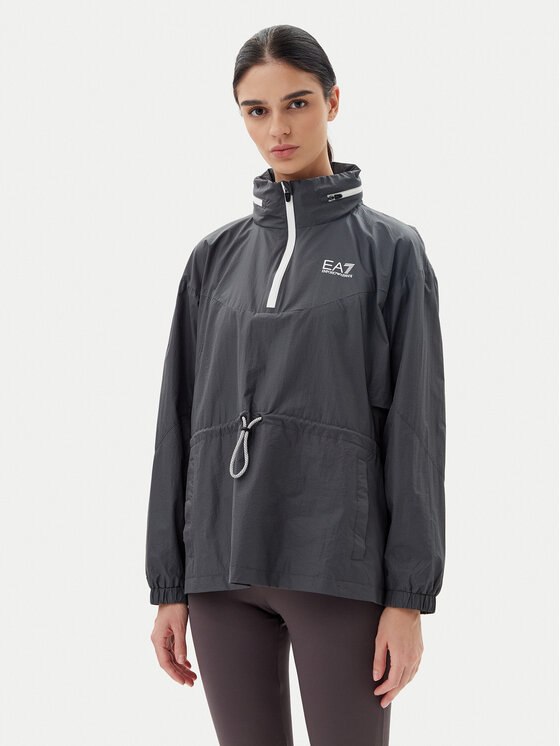 EA7 Emporio Armani Kurtka anorak 7W000305 AF13152 P8004 Szary Regular Fit