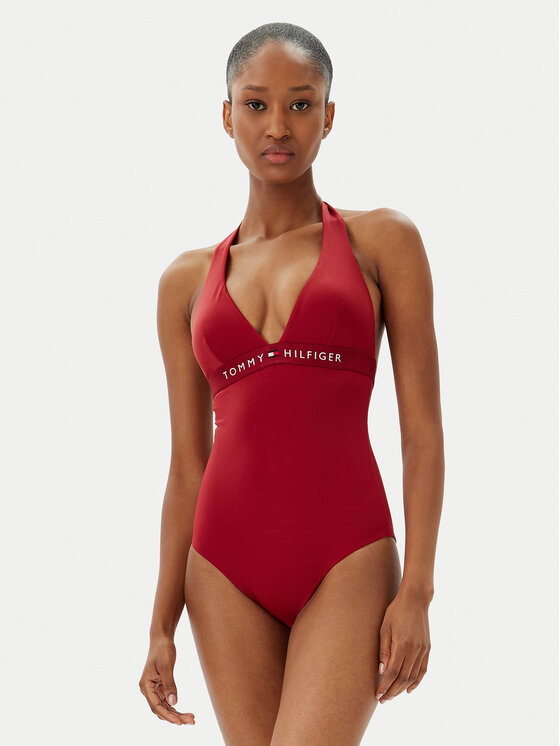 Tommy Hilfiger Strój kąpielowy UW0UW05850 Czerwony