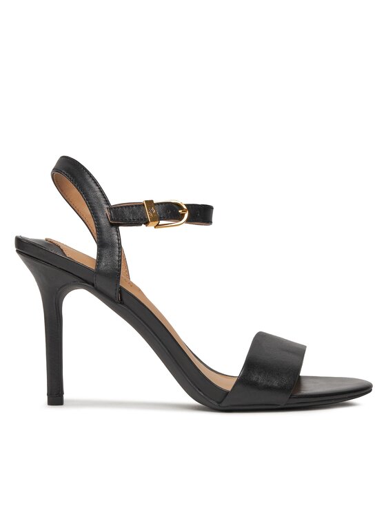LAUREN RALPH LAUREN Sandały 802940588001 Czarny