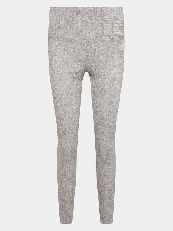 Roxy Legginsy Lazy Day Ndpt ERJNP03447 Szary Slim Fit