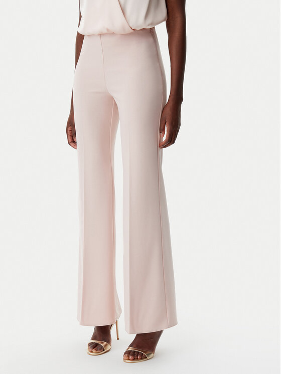 Rinascimento Spodnie materiałowe CFC0122831003 Różowy Regular Fit