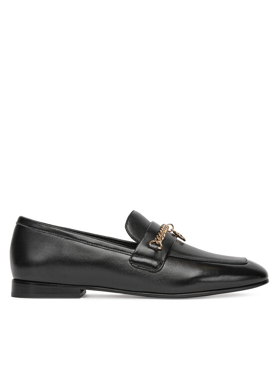 Eva Minge Loafersy CYNIA-LT2513-37 Czarny