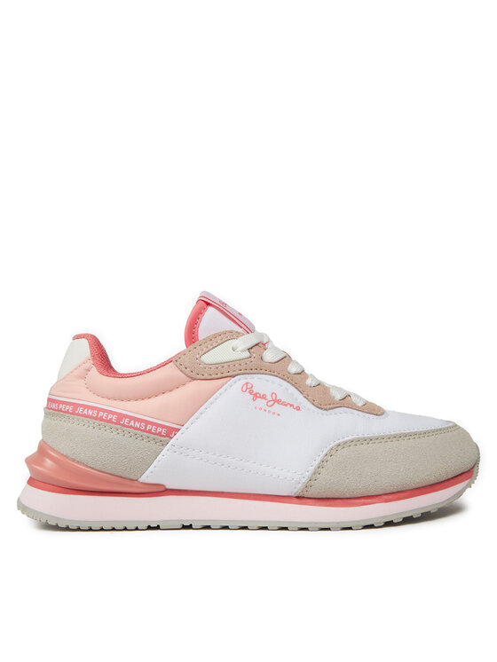 Pepe Jeans Sneakersy London Seal G PGS40003 Biały