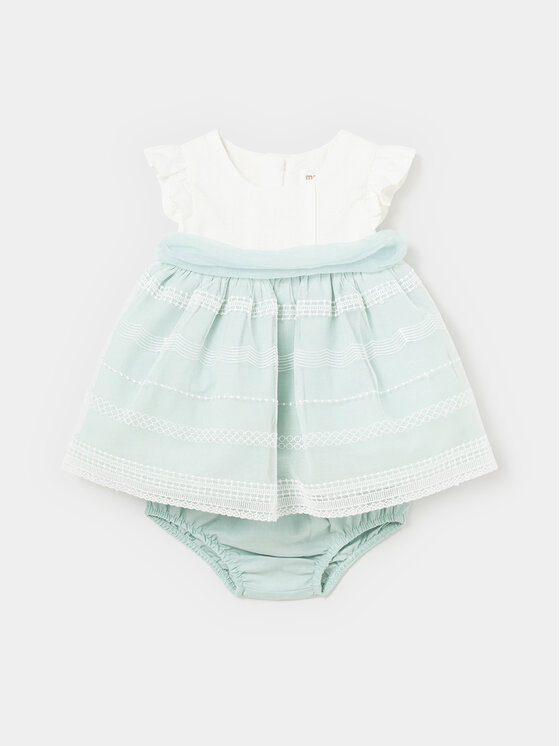 Mayoral Sukienka letnia 1824 Niebieski Regular Fit