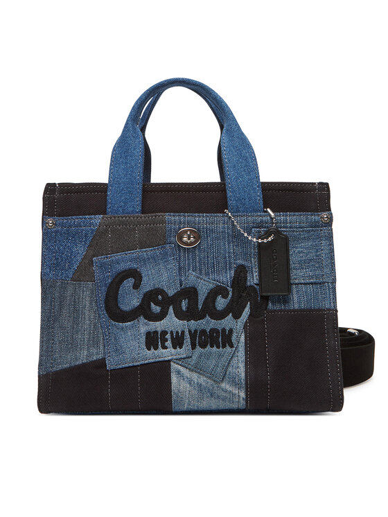 Coach Torebka Cargo Patchwork 26 CAM63 LHDEI Niebieski