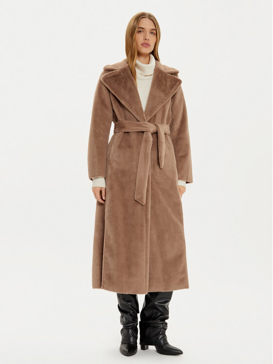 Guess Futro Ada W4BL02 WGHM0 Beżowy Regular Fit