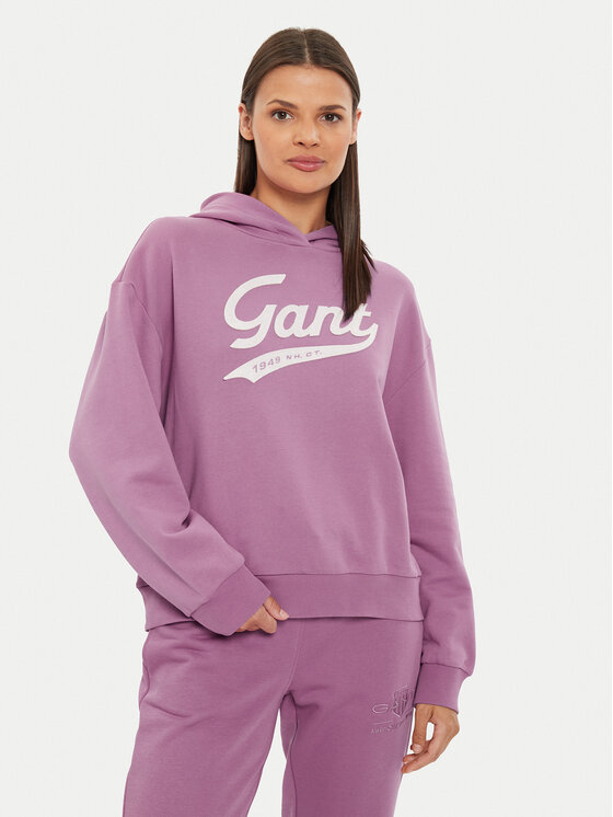 Gant Bluza 4200489 Różowy Loose Fit