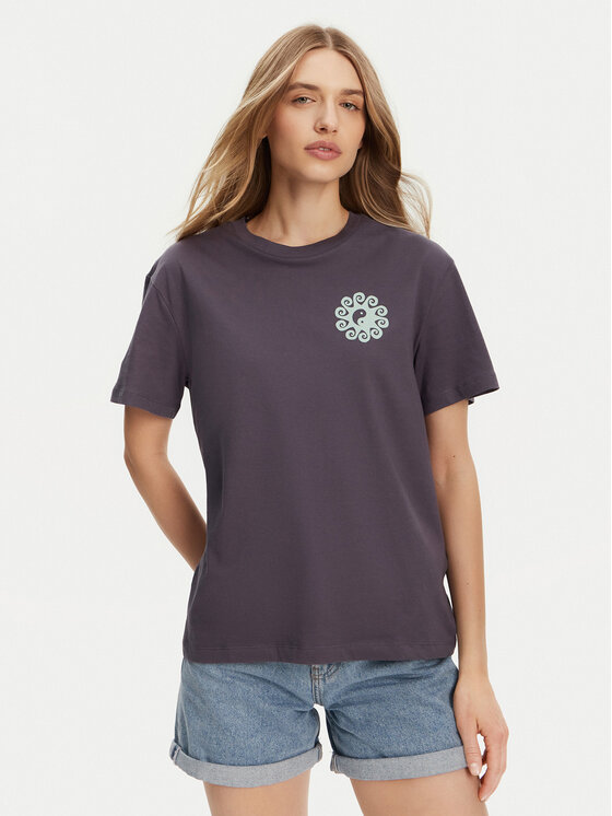 Billabong T-Shirt EBJZT00432-KRB0 Granatowy Regular Fit