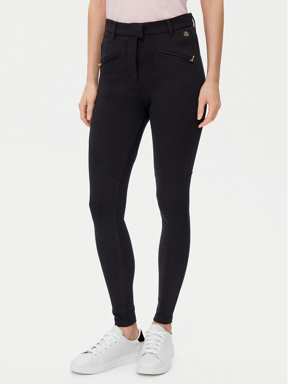 U.S. Polo Assn. Spodnie materiałowe WUP1213 Czarny Slim Fit