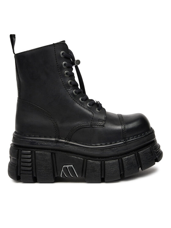 NEW ROCK Glany M-NEWMILI083-S21 Czarny