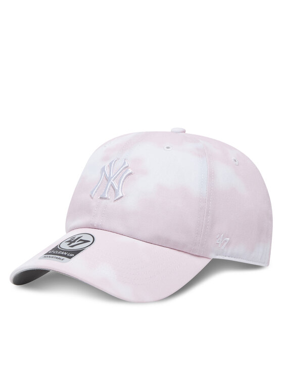 47 Brand Czapka z daszkiem MLB LA Dodgers In The Clouds ’47 Clean Up B-ITCCU17PTS Różowy