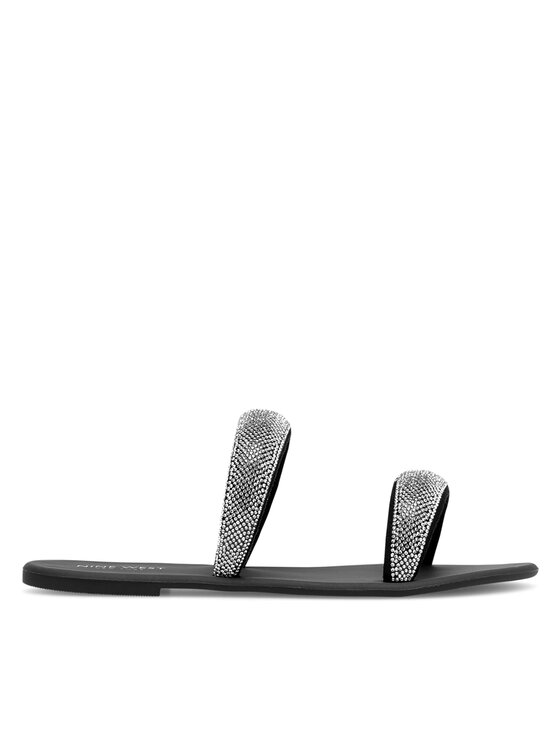 Nine West Klapki WFA2735-1 Srebrny