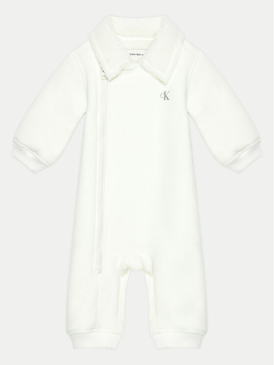 Calvin Klein Jeans Kombinezon zimowy IN0IN00255 Écru Regular Fit