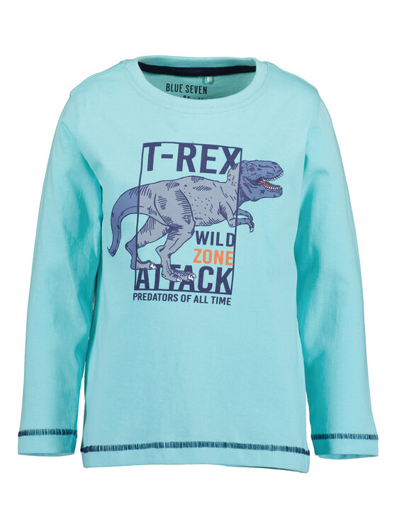 Blue Seven Bluzka 850716 X Niebieski Regular Fit