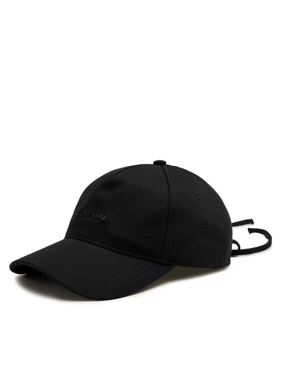 Calvin Klein Czapka z daszkiem Elevated Softs K60K611905 Czarny
