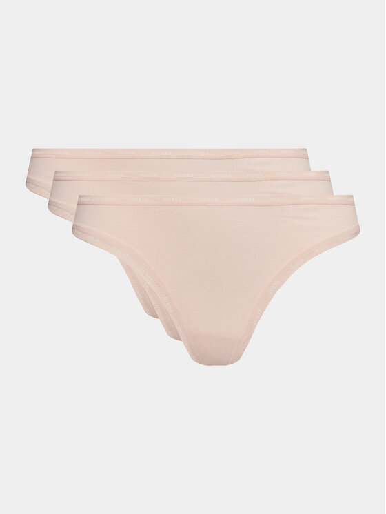 Guess Komplet 3 par stringów O4GG13 K6YW1 Kolorowy