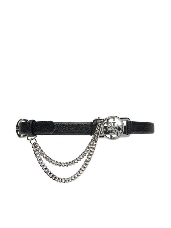Guess Pasek Damski W5RZ01 WGZ40 Czarny