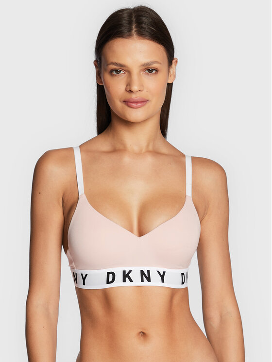 DKNY Biustonosz push-up DK4518 Różowy