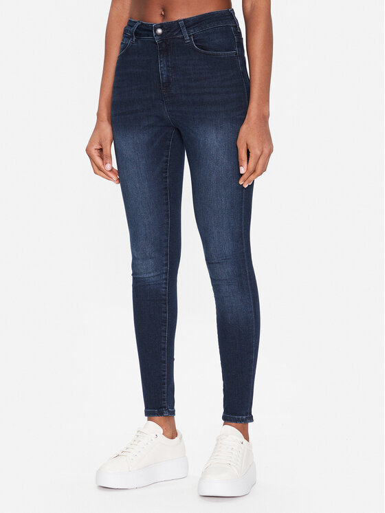 Mustang Jeansy Georgia 1013576 Granatowy Super Skinny Fit