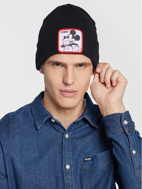Capslab Czapka MICKEY CL/DIS/1/BON/FLO1 Czarny