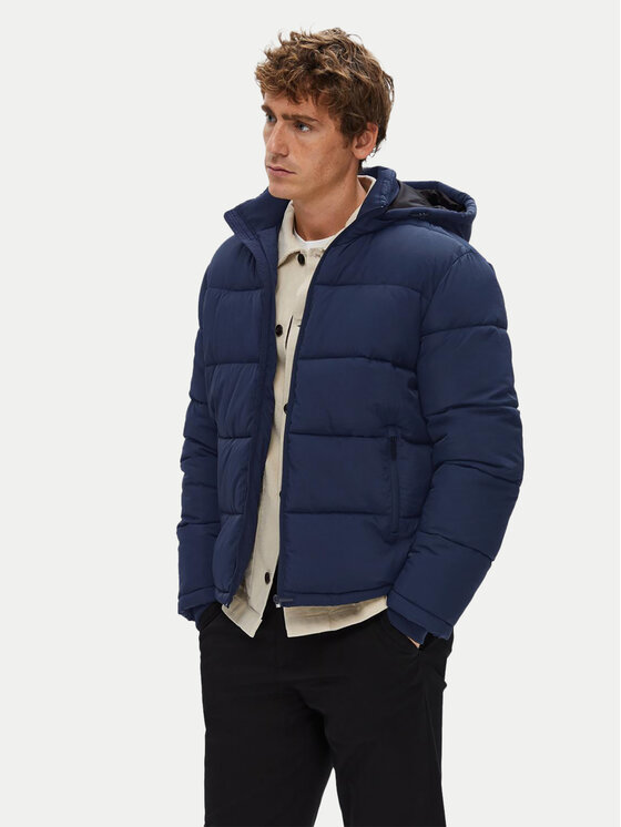 Selected Homme Kurtka zimowa Cooper 16089957 Granatowy Regular Fit