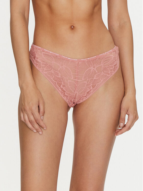 Tommy Hilfiger Figi brazylijskie UW0UW05247 Różowy