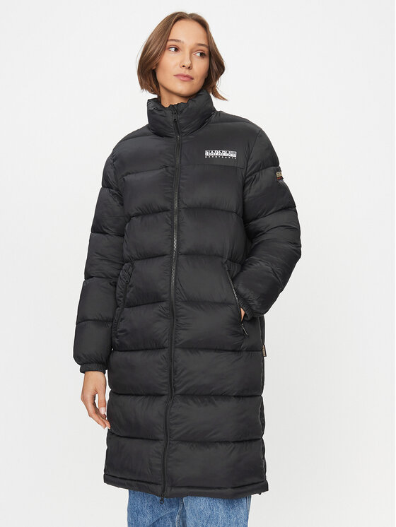Napapijri Kurtka zimowa NP0A4HJW Czarny Regular Fit