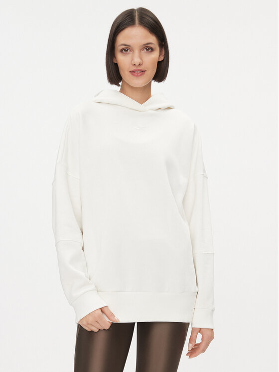 Reebok Bluza Lux IL2108 Biały Oversize
