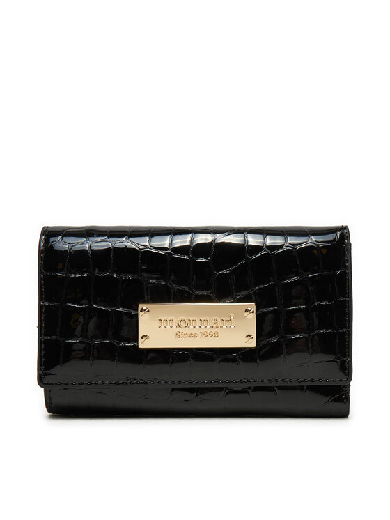 Monnari Duży Portfel Damski PURIMP0-24Z-PUR0230-KM20D000-R00 Czarny