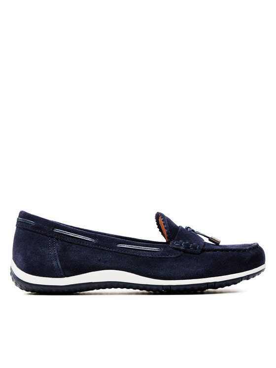 Geox Mokasyny D Vega Moc D35DNA 00022 C4002 Granatowy