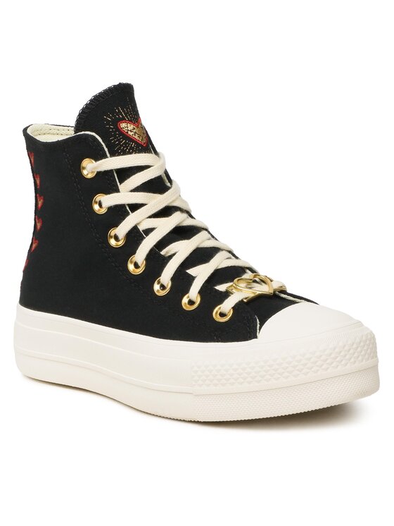 Converse Trampki Ctas Lift Hi A05138C Czarny
