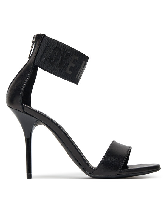 LOVE MOSCHINO Sandały JA16109G0MIE000A Czarny