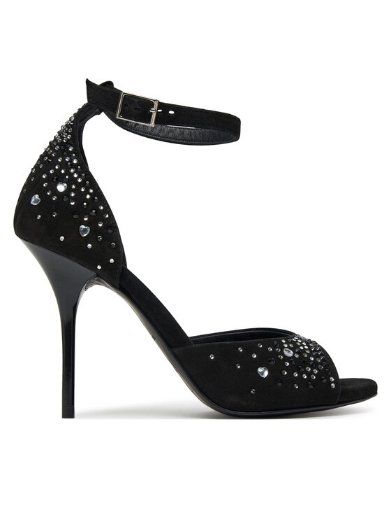 LOVE MOSCHINO Sandały JA16119G0MJA0000 Czarny