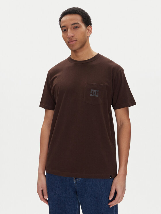 DC T-Shirt ADYZT05377 Brązowy Heritage Fit