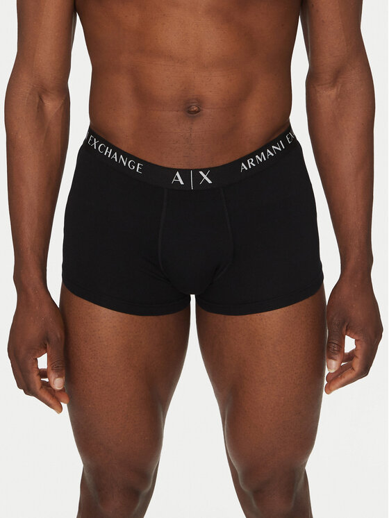 Armani Exchange Komplet 3 par bokserek XM000871 AF13682 MC061 Czarny