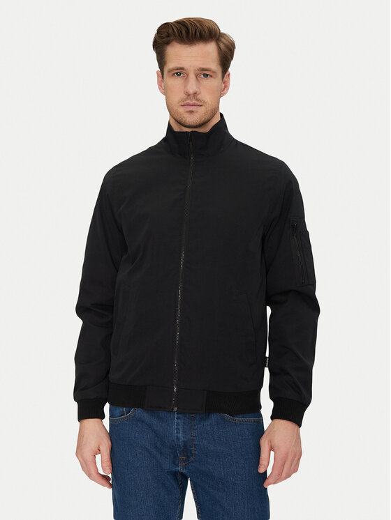 Blend Kurtka bomber 20717872 Czarny Regular Fit