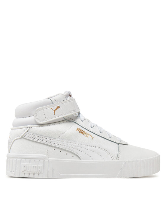 Puma Sneakersy Carina 2.0 Mid Jr 387376 03 Biały