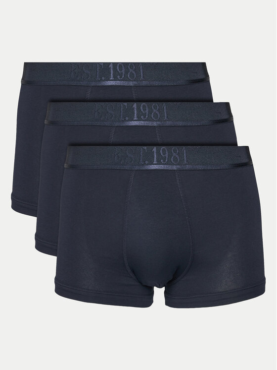 Emporio Armani Underwear Komplet 3 par bokserek EM000259 AF10780 MB139 Granatowy