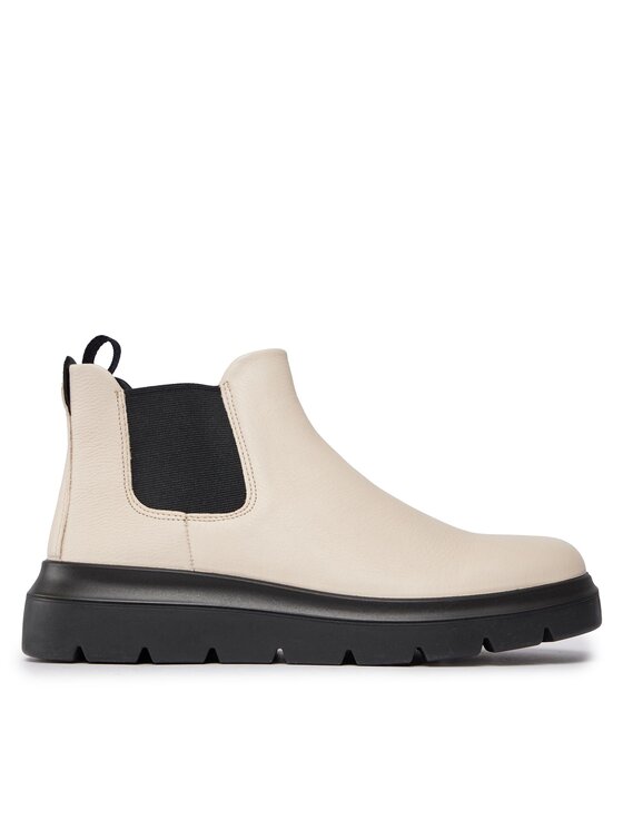 ECCO Sztyblety Nouvelle 216233-01378 Écru