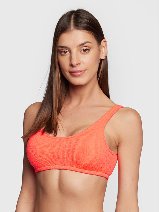 Banana Moon Góra od bikini Justin Scrunchy JAA13 Pomarańczowy