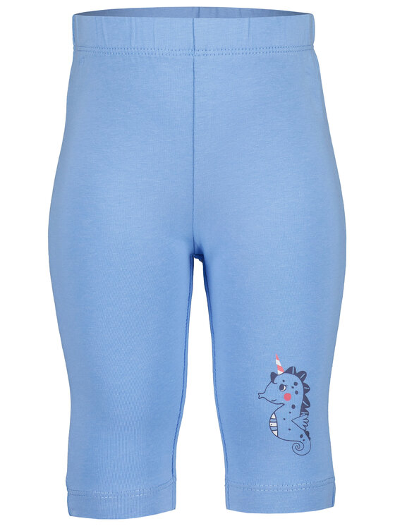 Blue Seven Legginsy 913605 X Błękitny Regular Fit