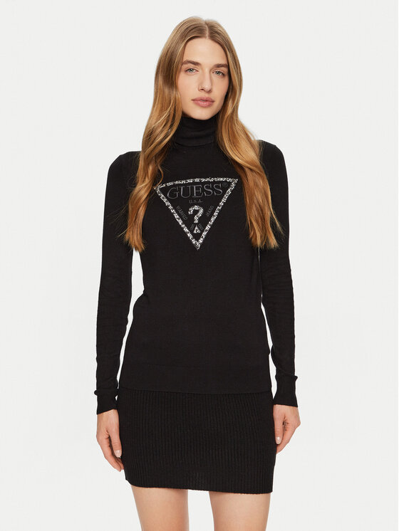 Guess Golf Piper W4BR03 Z2NQ2 Czarny Regular Fit